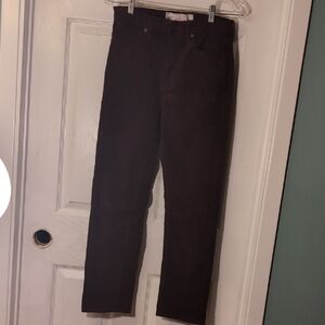 Maroon Gap Vintage Slim High Rise Cordoroy Pants